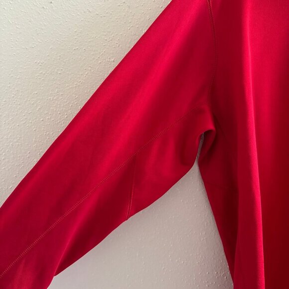 Nike Therma-Fit Red Quarter Zip Pullover Size L - Picture 3 of 6